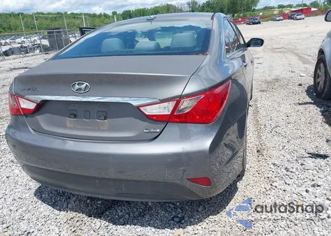 2014 Hyundai Sonata Gls from USA, damaged, VIN 5NPEB4AC5EH830242